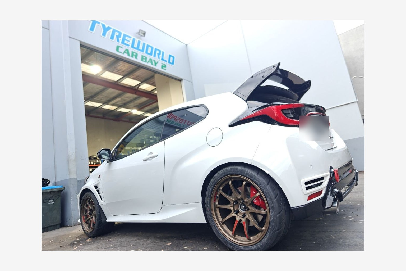 Rays CE28N+ Matt Bronze on GR Yaris: Wheel Upgrade Notes