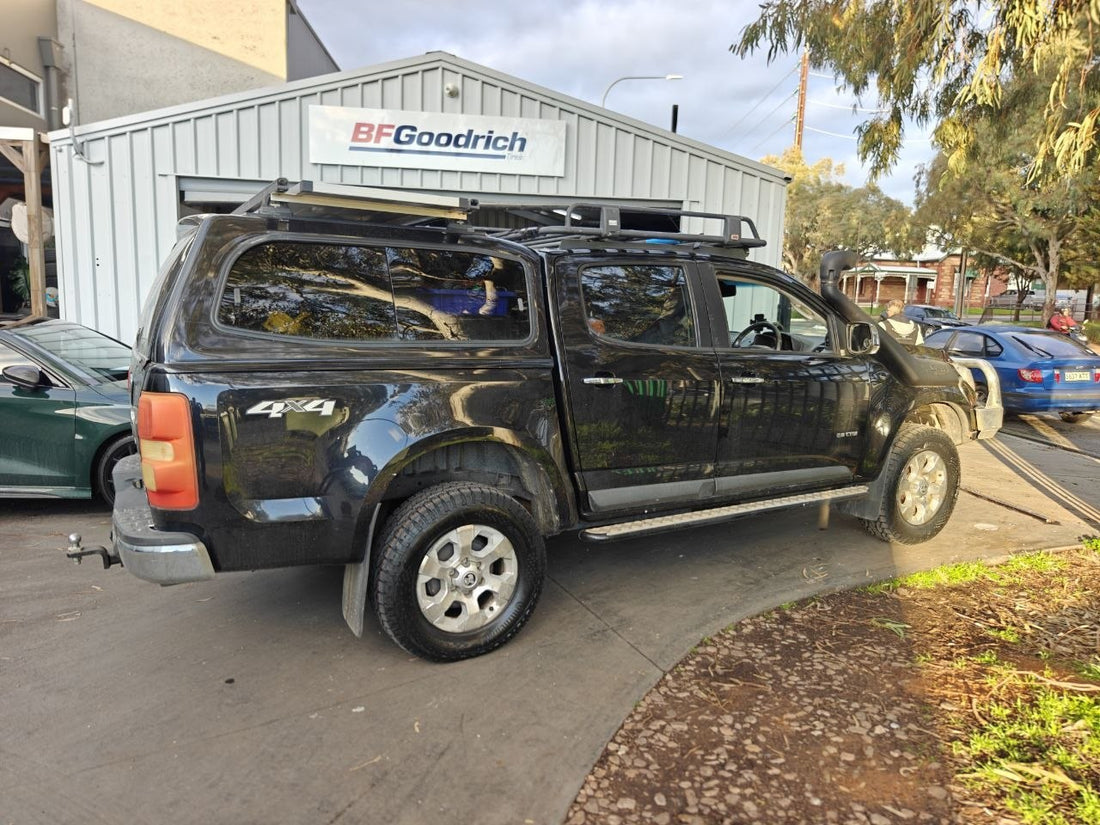 Holden Colorado LTZ 4x4 Fitted With 265/65R17LT Continental CrossContact A/T2 in Magill