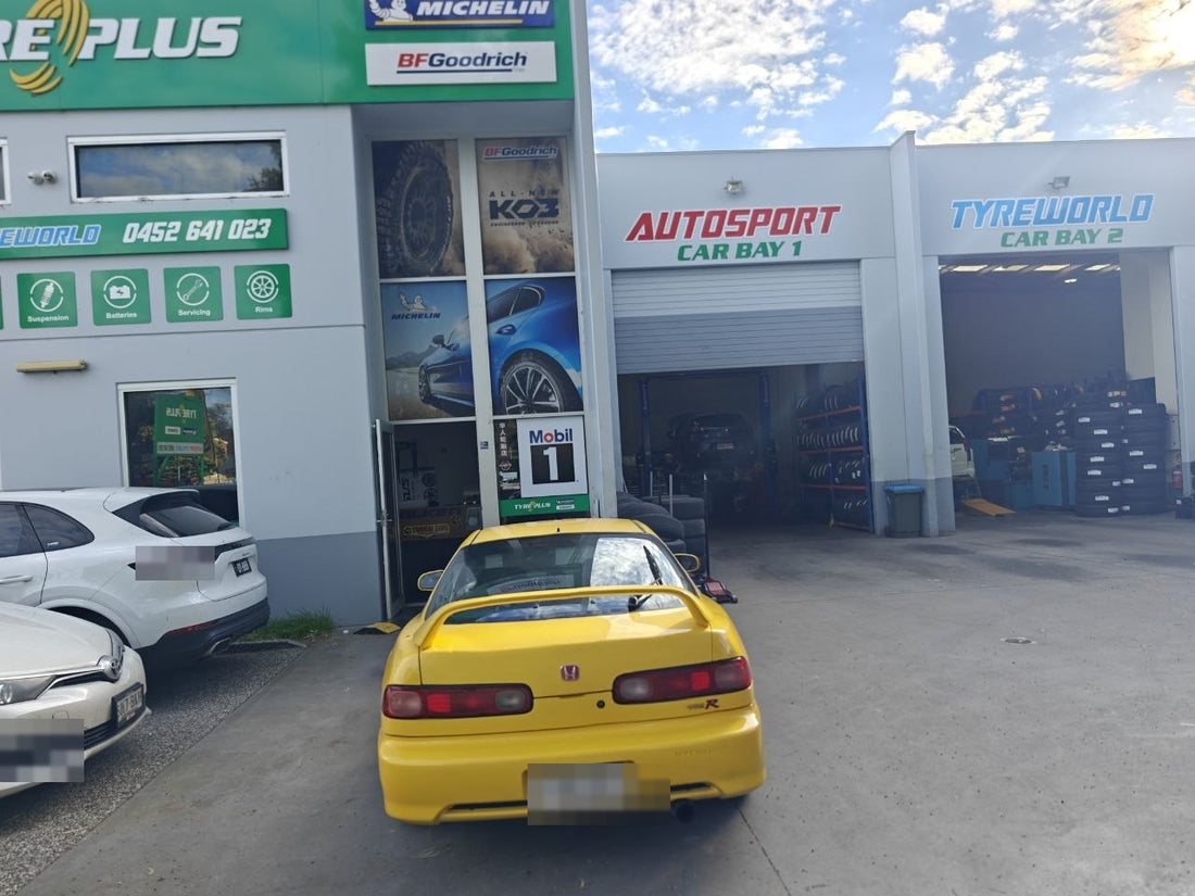 Honda DC2 Type R Yokohama AD09 Fitment at Magill