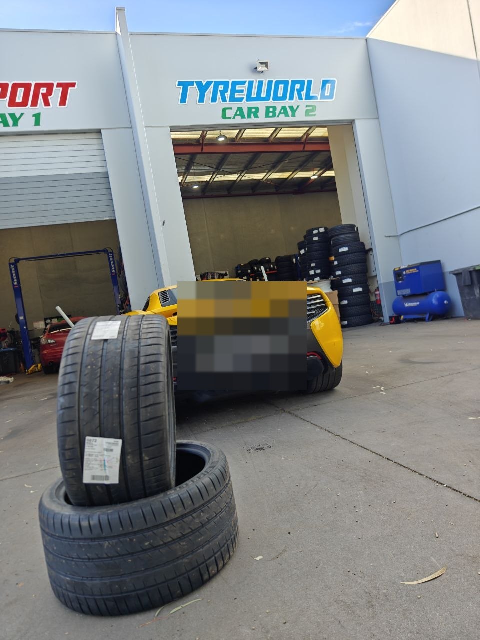 Supercar Tyre Fitting in Magill: McLaren Workshop Feature