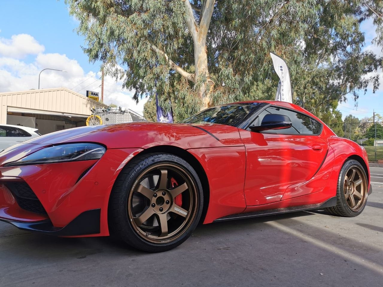 RAYS TE37SAGA S-Plus Fitment for Toyota GR Supra A90
