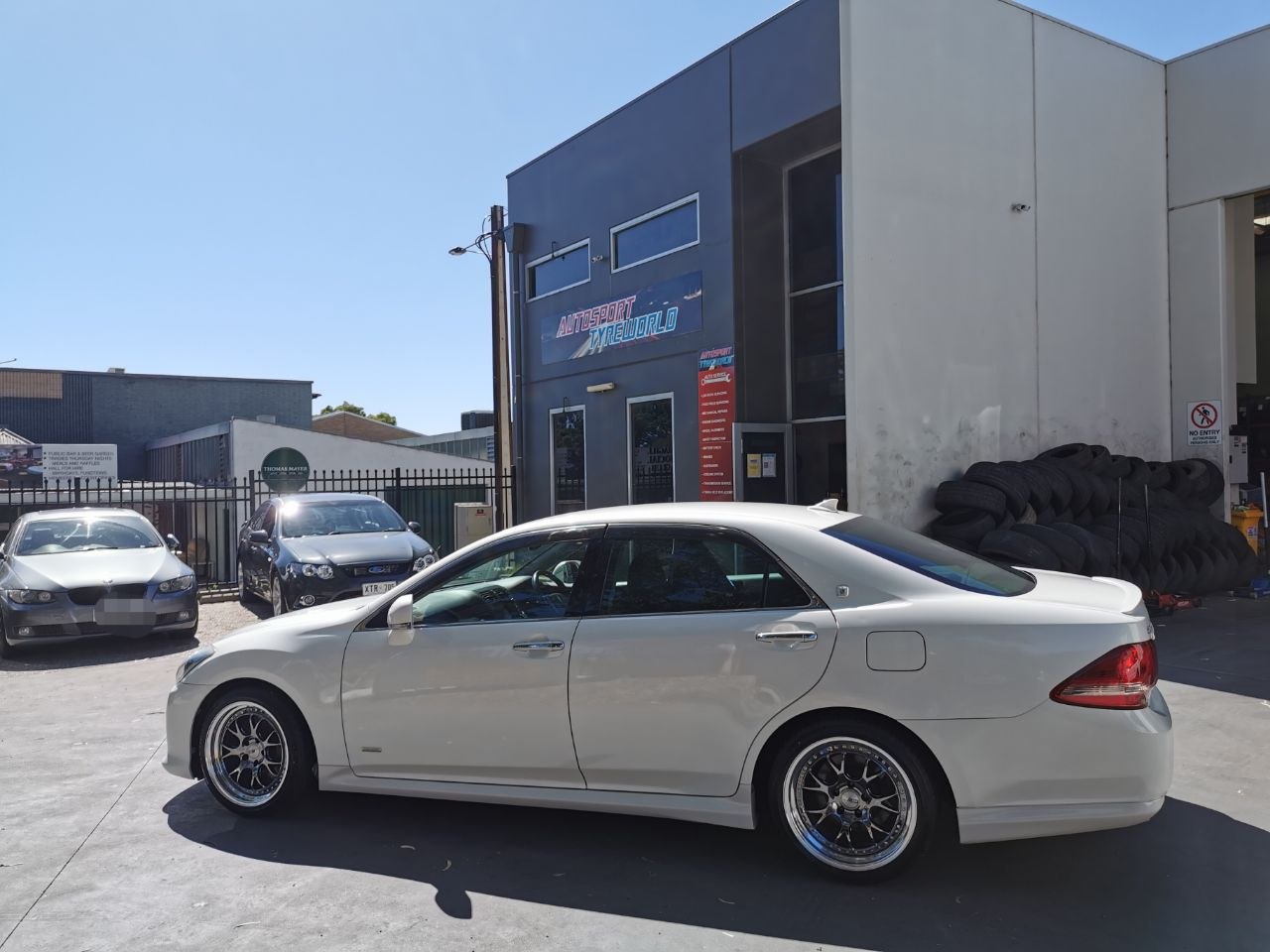 Toyota Crown Performance Wheels and Tyres SSR HP5 Michelin PS4 Adelaide