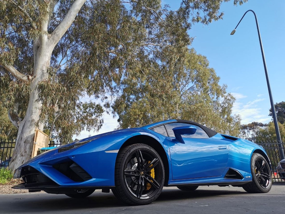 Lamborghini Huracan Spyder Four-Wheel Alignment After P Zero Tyres