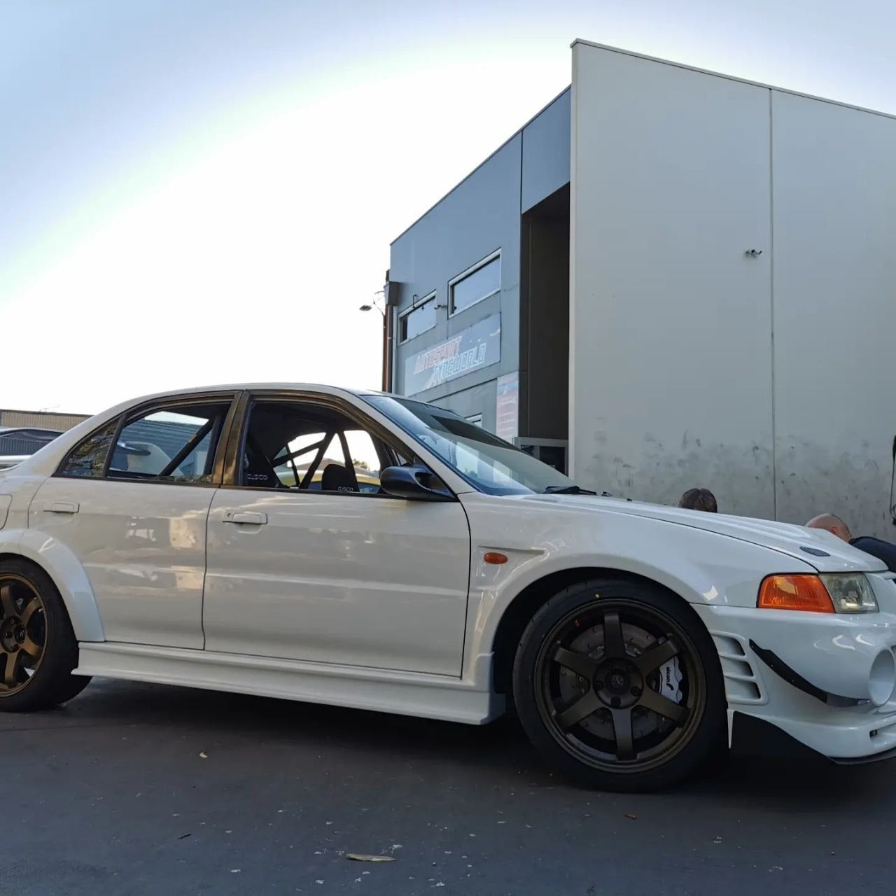 Mitsubishi Lancer Evolution VIII 18x9.5 +22 5x114.3 Fitment Guide Adelaide