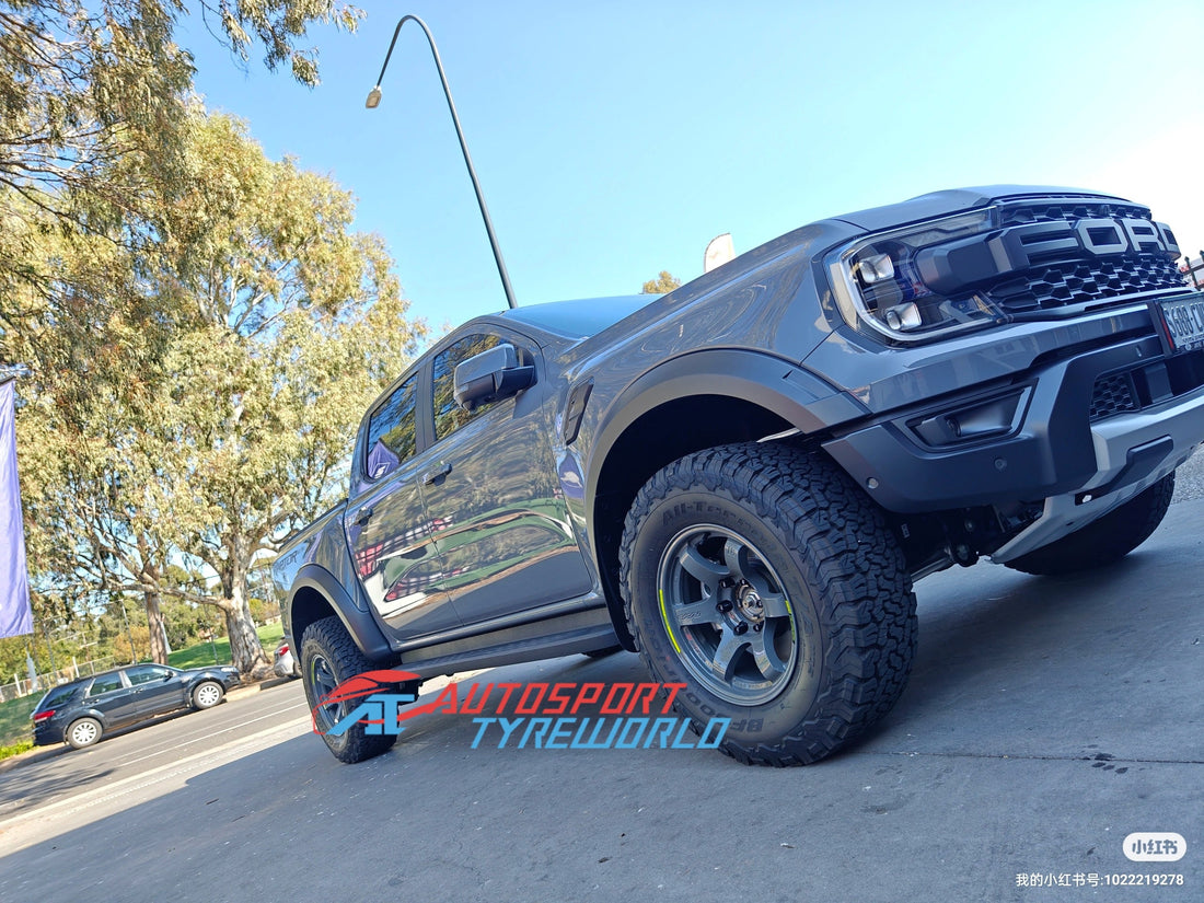 Ford Ranger Raptor | Rays 57DR Amey Grey + BFGoodrich KO3 | Autosport Tyreworld