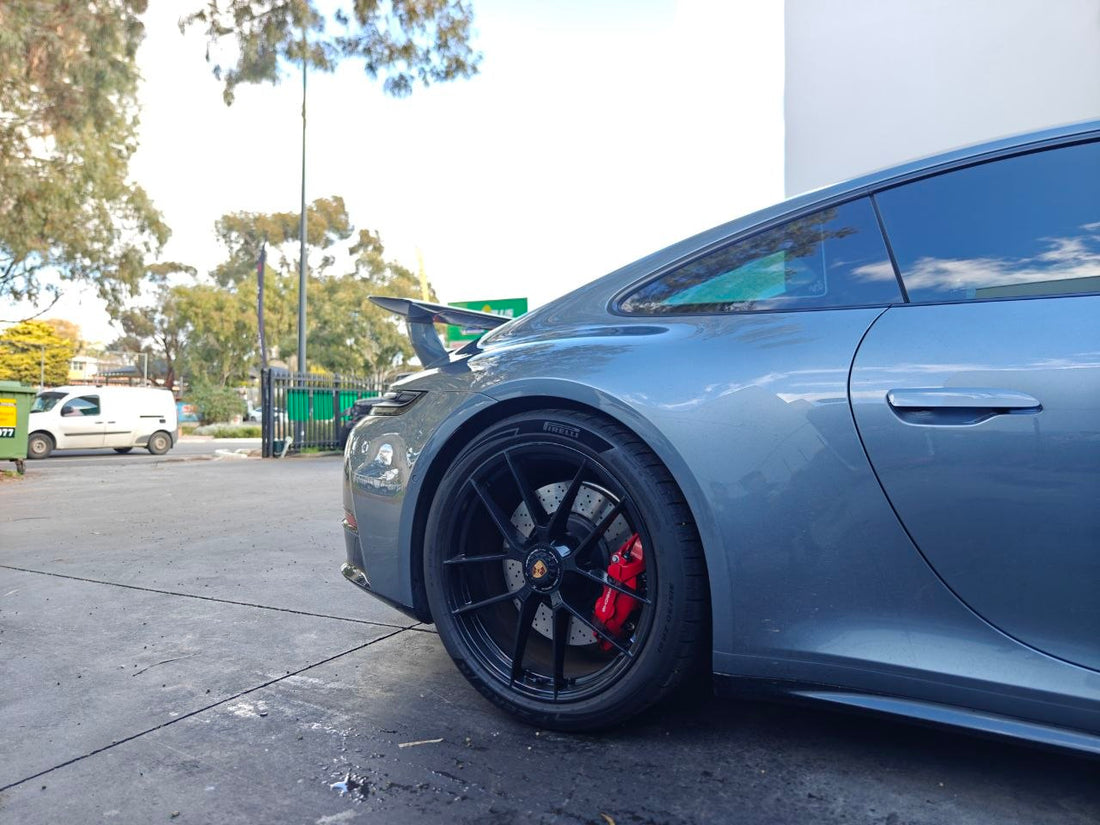 Porsche N0 Tyre Marking on Pirelli P Zero for 911 Carrera GTS