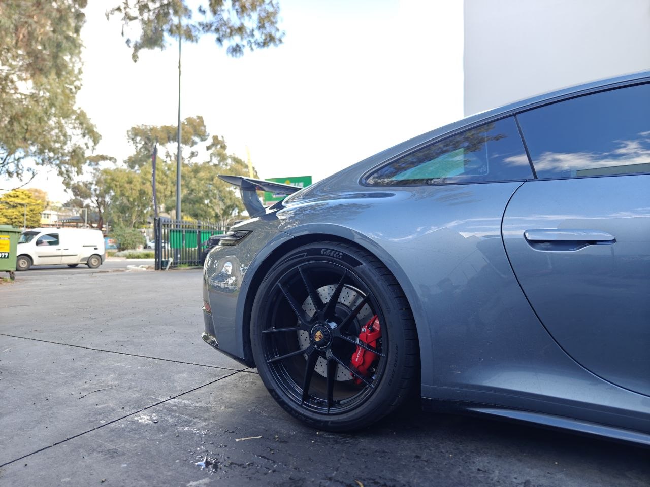 Porsche N0 Tyre Marking on Pirelli P Zero for 911 Carrera GTS