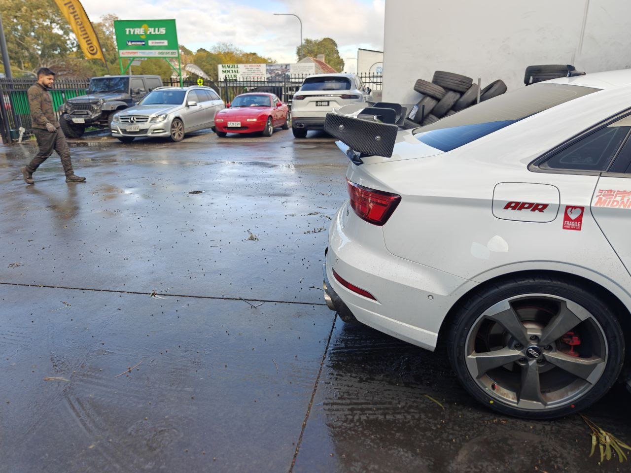 Audi S3 Tyres Magill: Yokohama AD09 Workshop Fitment