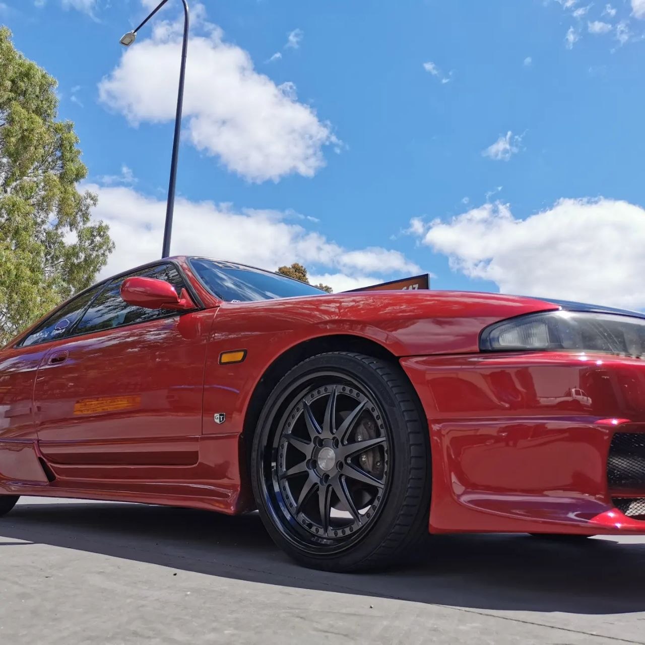 Nissan R33 Skyline Low Angle Winrun Front Tyres Adelaide