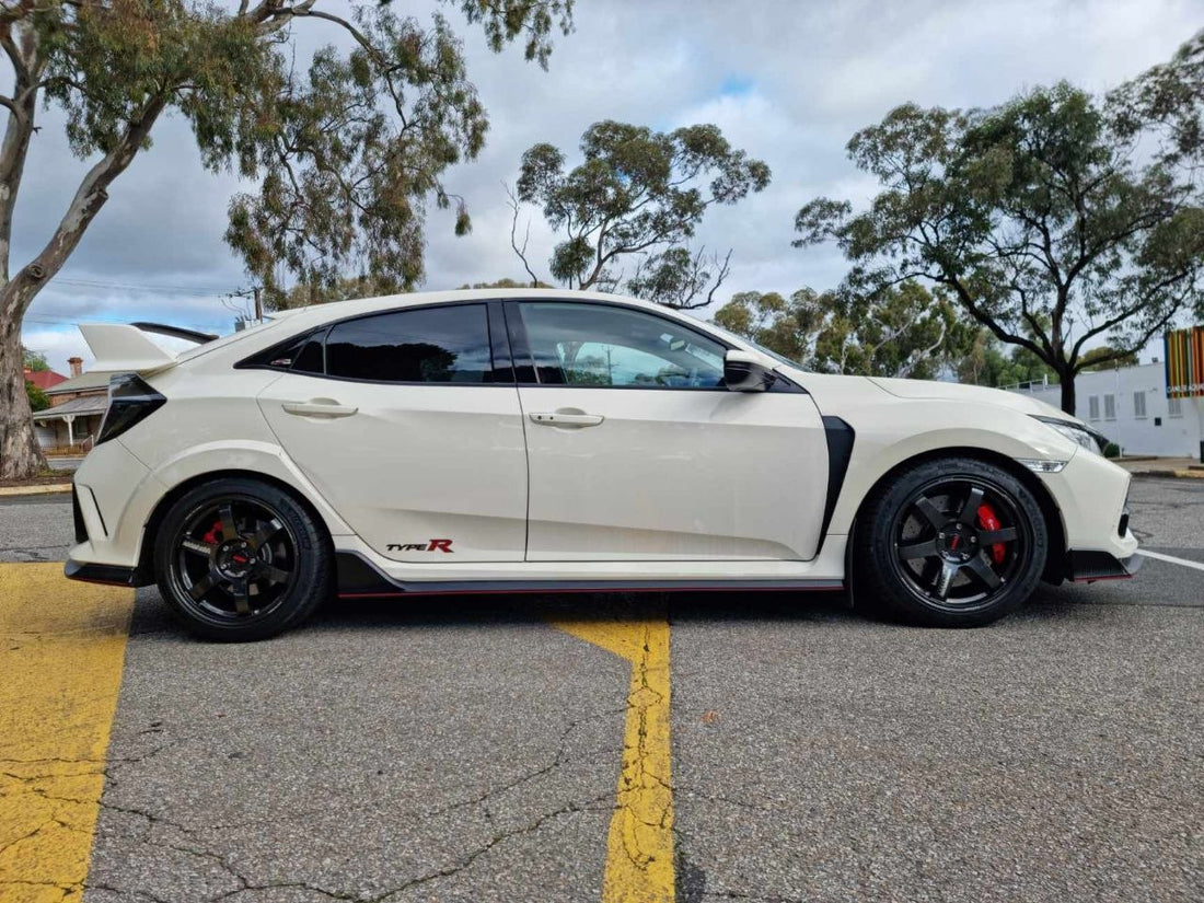 Honda FK8 Civic Type R TE37SAGA S-Plus and Michelin PS5 Adelaide