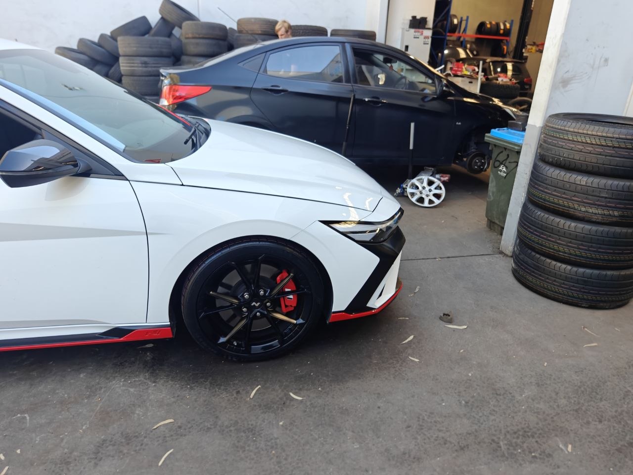 Hyundai i30 N Four-Wheel Alignment After Continental MC7 Tyres
