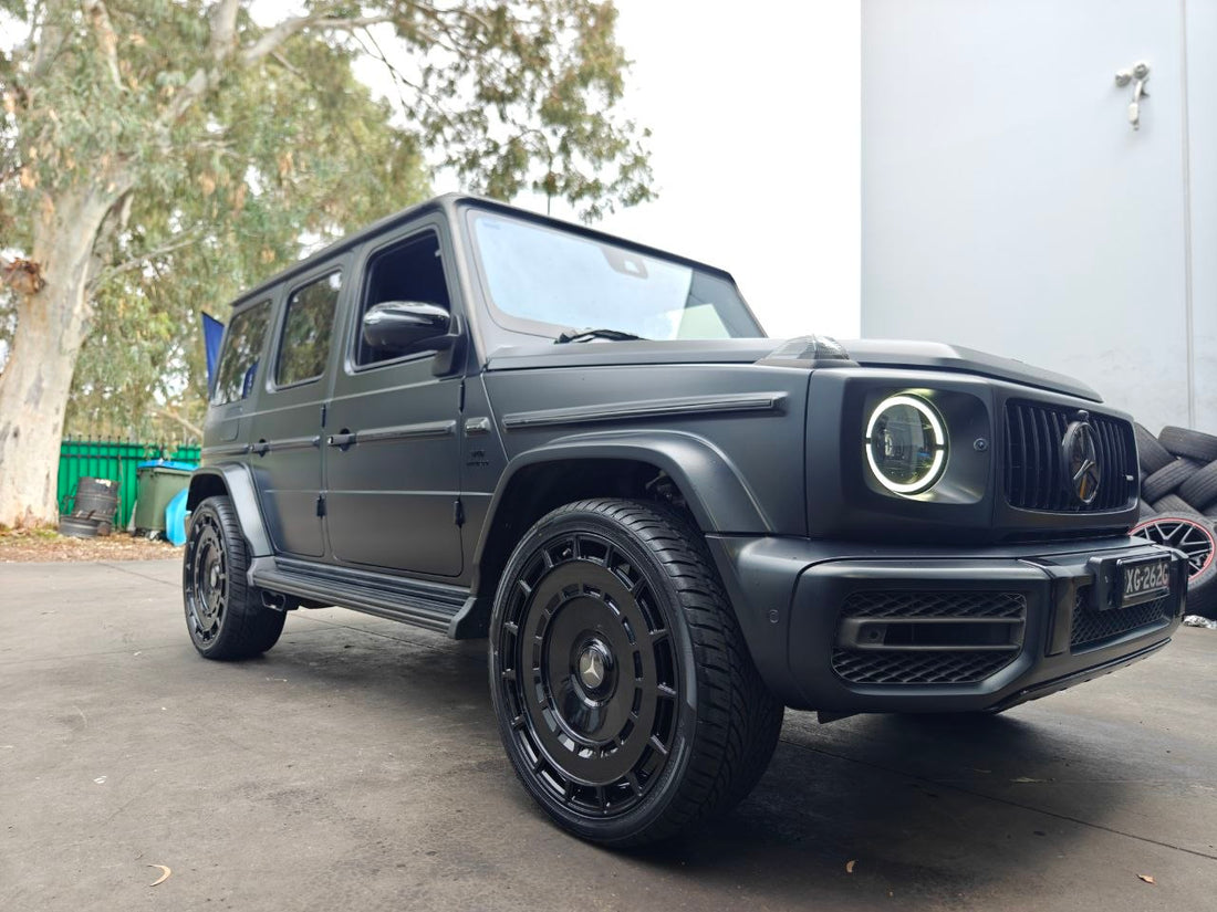 Mercedes-AMG G63 24 Inch Wheel and Tyre Fitment Case in Adelaide