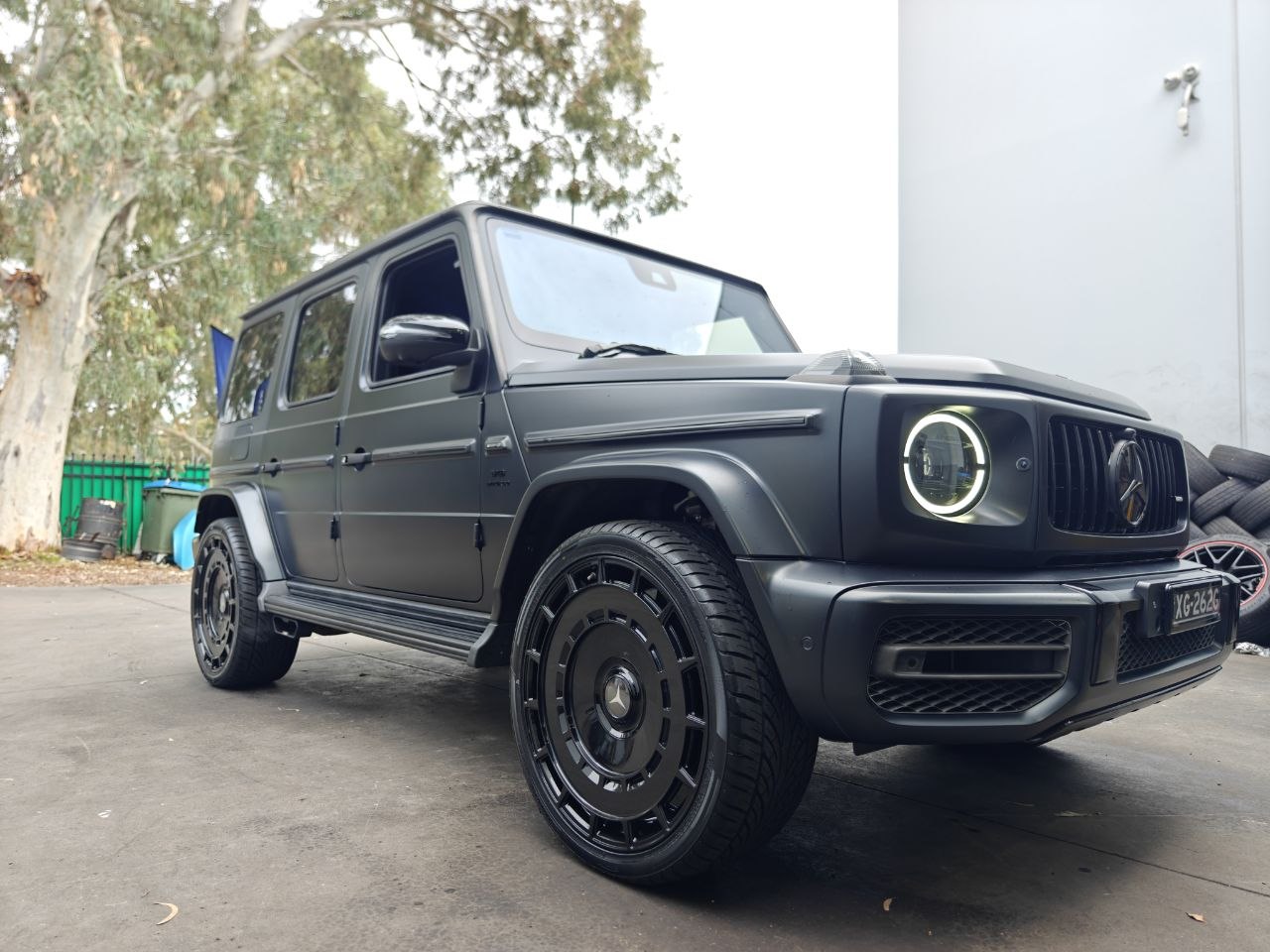 Mercedes-AMG G63 24 Inch Wheel and Tyre Fitment Case in Adelaide