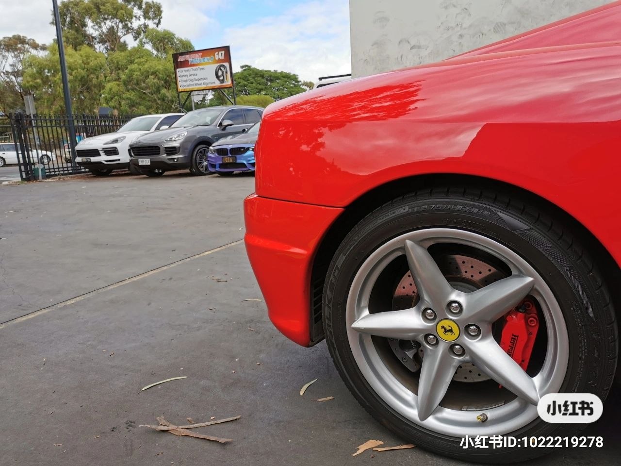 215/45R18 and 275/40R18 Michelin PS2 for Ferrari 360 Modena