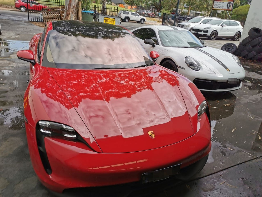 Porsche Taycan 4S and 911 Michelin PS4S N1 Tyres Adelaide