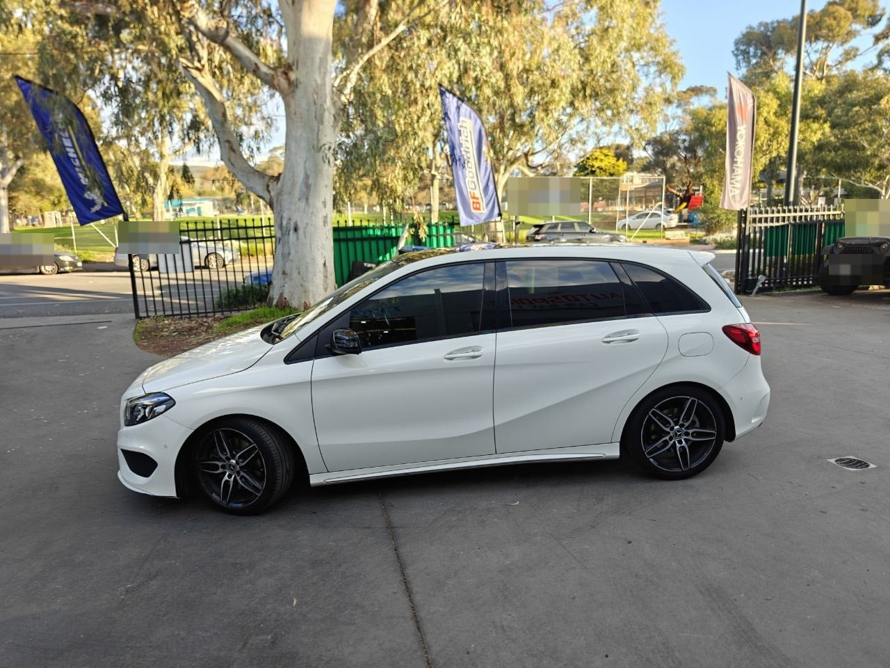 Mercedes B250 225/40R18 Continental UC7 Tyres and Wheel Alignment in Magill