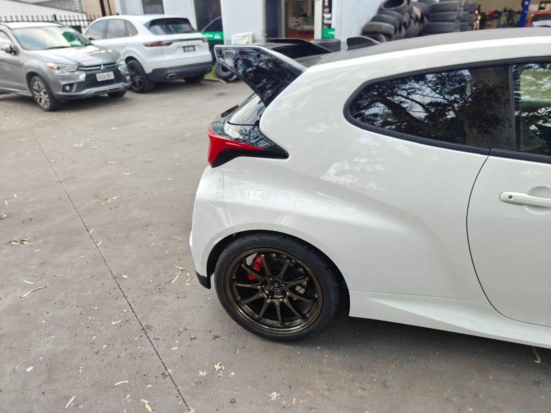 Toyota GR Yaris Rays CE28N+ Rydanz R31 Adelaide FAQ