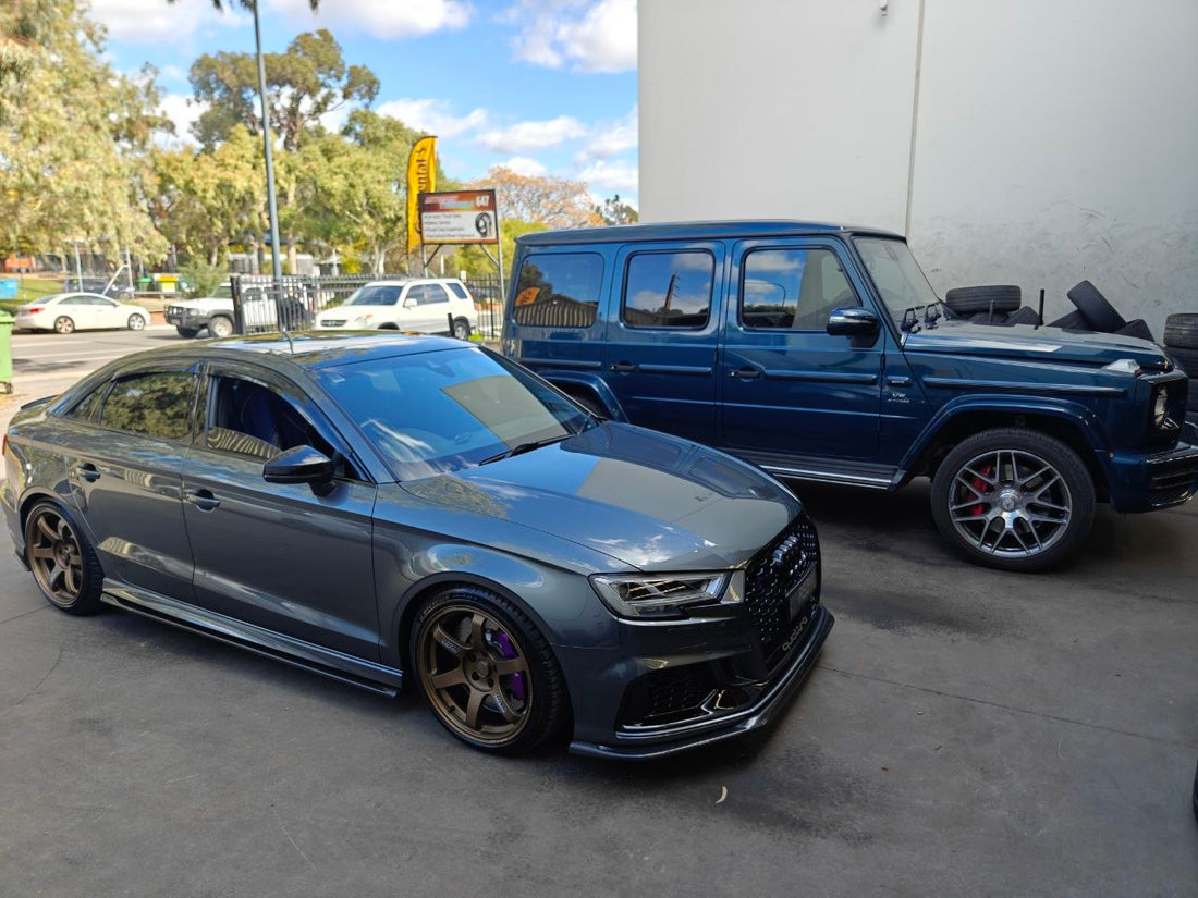 Audi RS3 Wheel Fitment Guide: TE37SAGA SL 18x9.5 +45