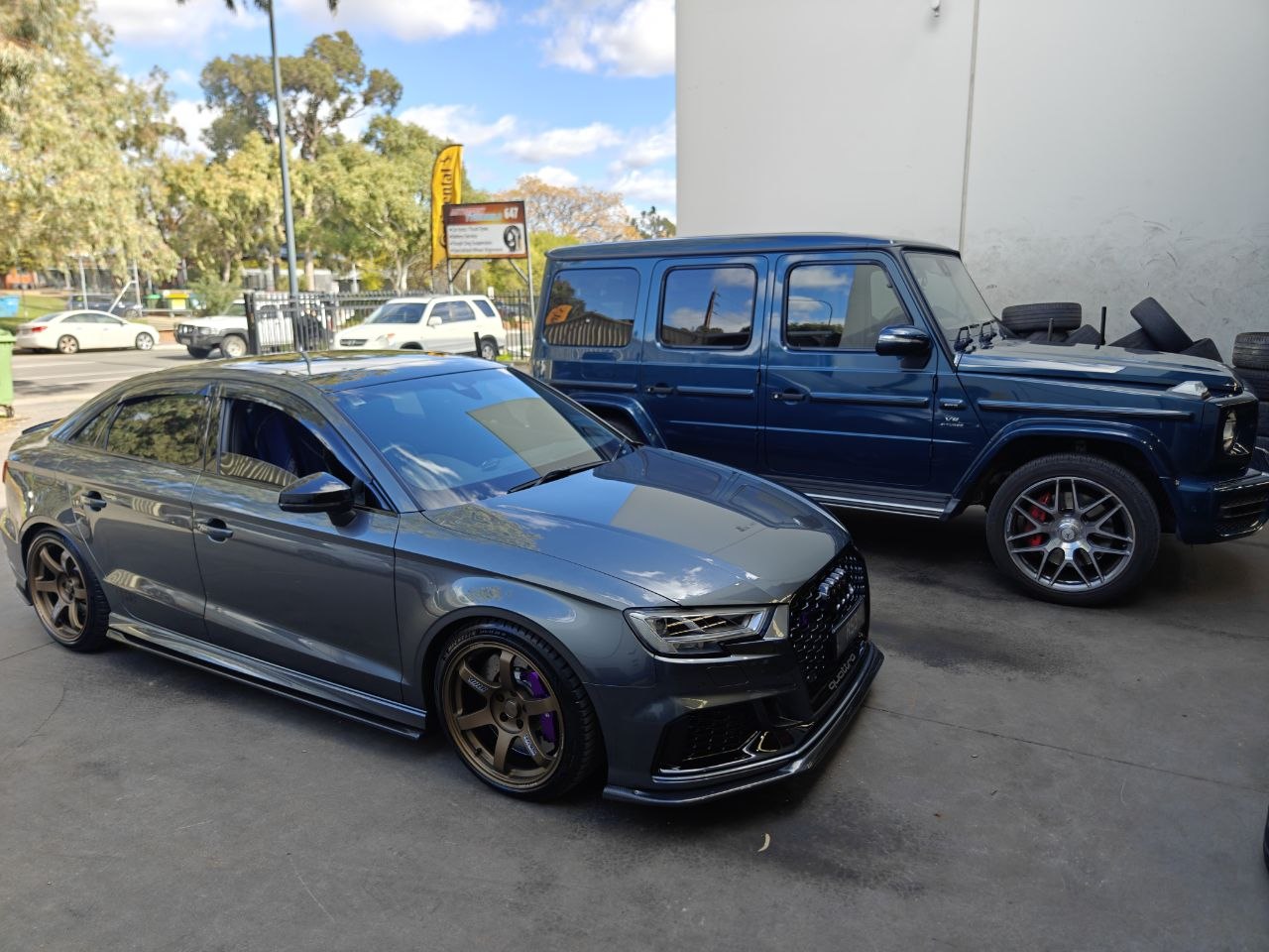 Audi RS3 Wheel Fitment Guide: TE37SAGA SL 18x9.5 +45