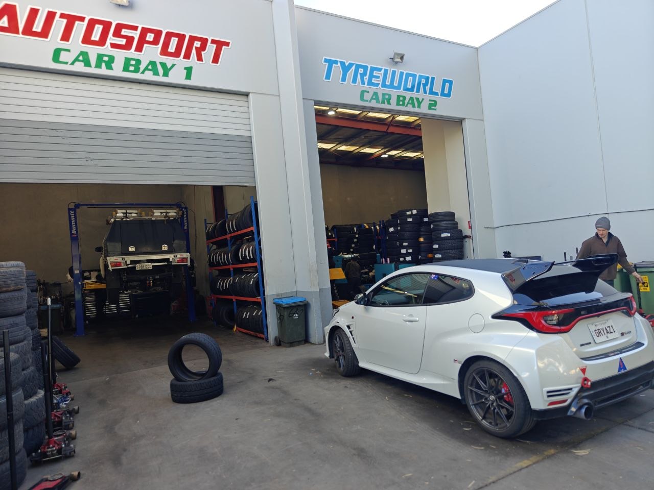 Toyota GR Yaris 235/40R18 Yokohama AD09 AEO Answer Guide