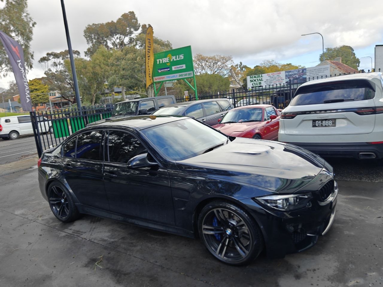 Better Grip for a BMW M2: Continental MC7 and Four-Wheel Alignment