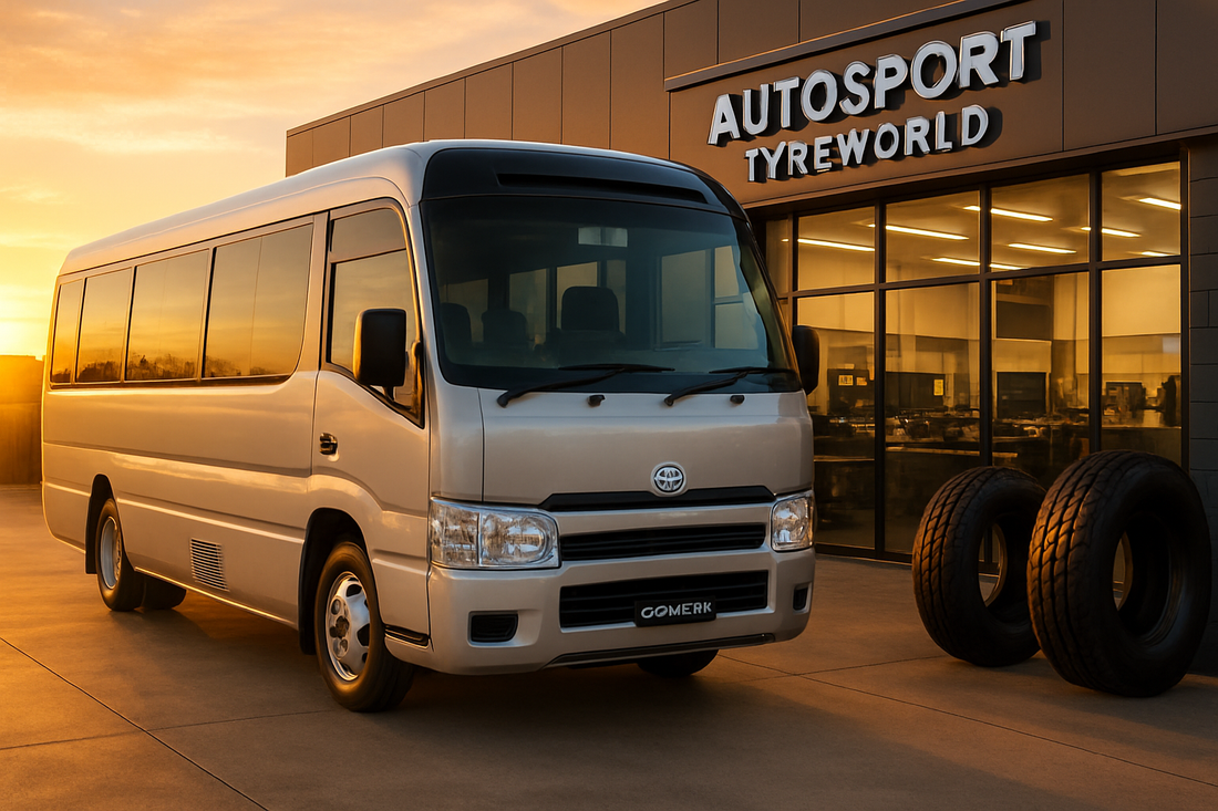 Toyota Coaster 2017-2026 Tyre Size Guide for Adelaide Operators