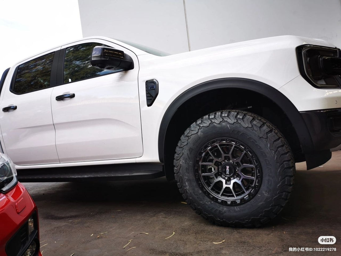 Ford Ranger Raptor Four-Wheel Alignment After Lenso and KO2 Fitment