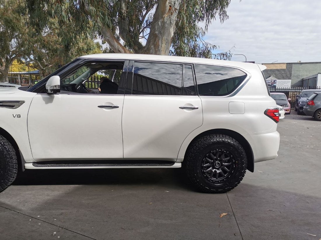 Nissan Patrol Y62 Lenso Wheels and Yokohama G016 Tyres Adelaide