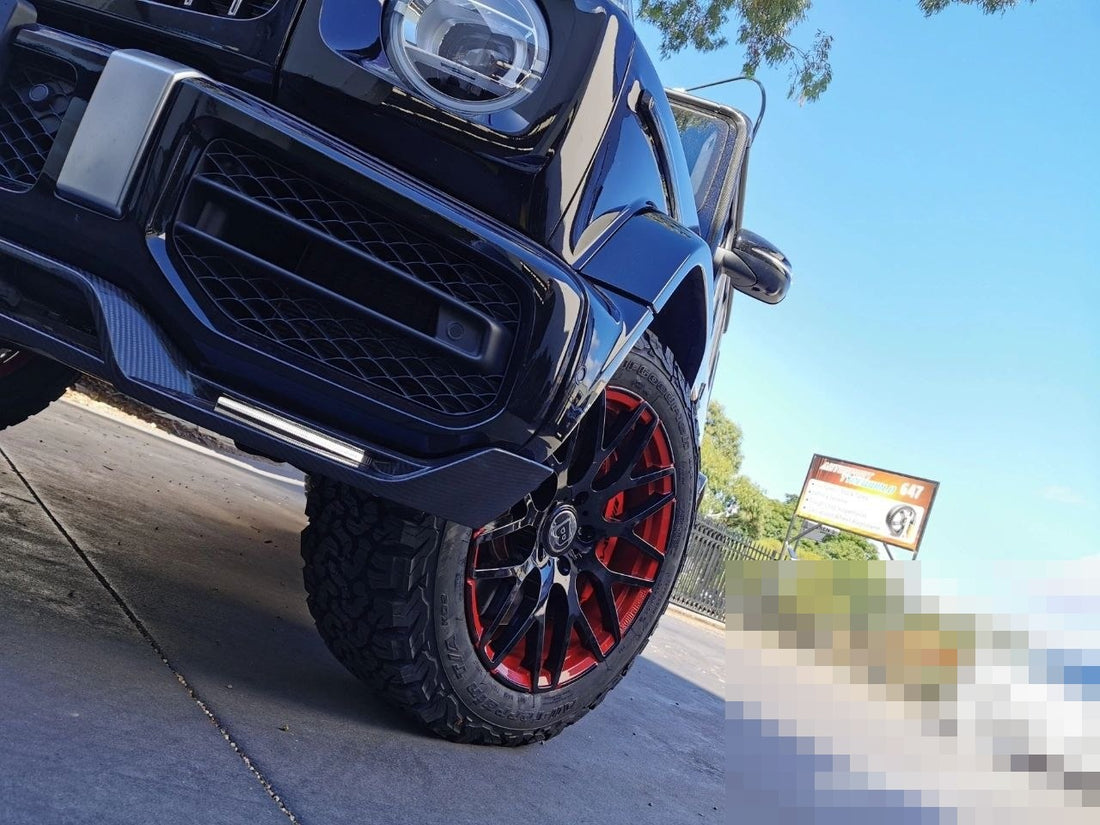 Mercedes G63 Tyre Pressure Monitoring After BFGoodrich KO2 Fitment