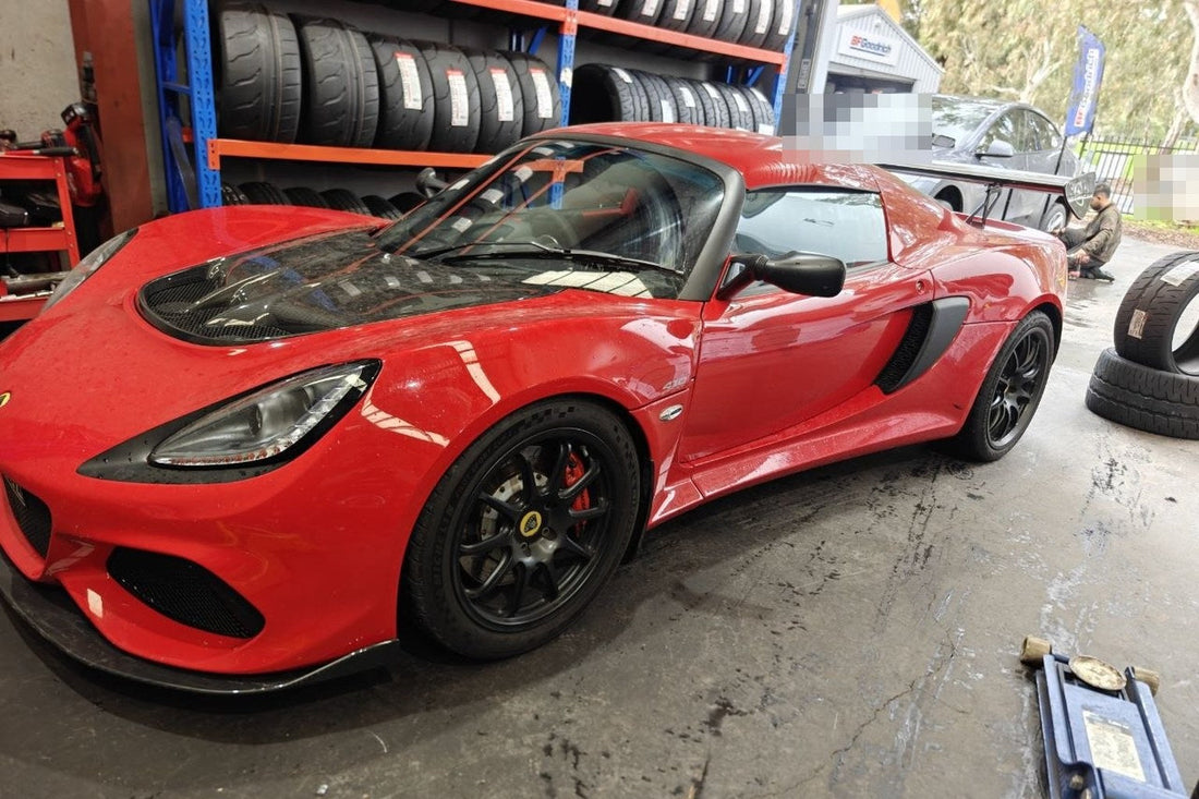 Lotus Exige Sport 410 Tyres and Wheel Alignment Near Magill Adelaide