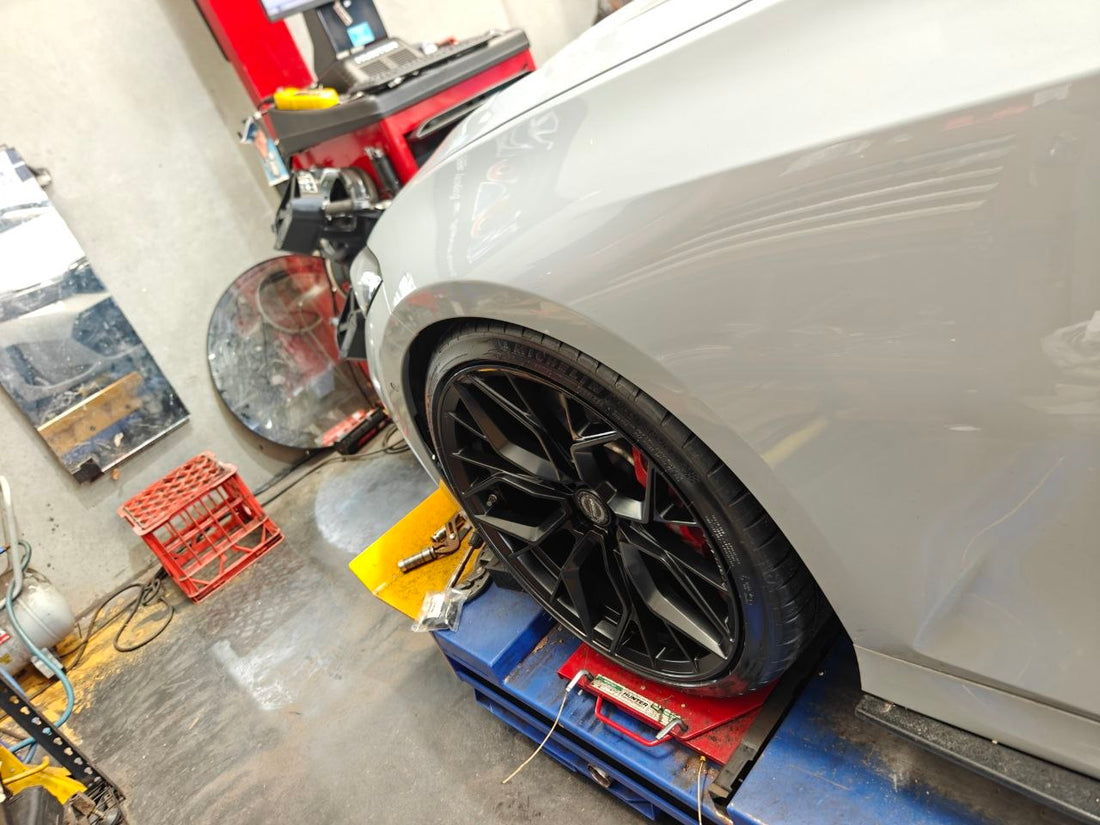 BMW G20 Four-Wheel Alignment Camera Setup Explained