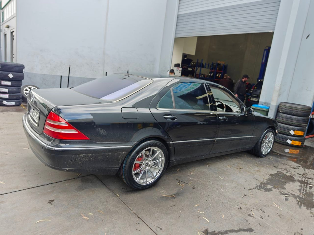 Mercedes S500 Tyres Magill: Continental MC7, Wheels and Four-Wheel Alignment