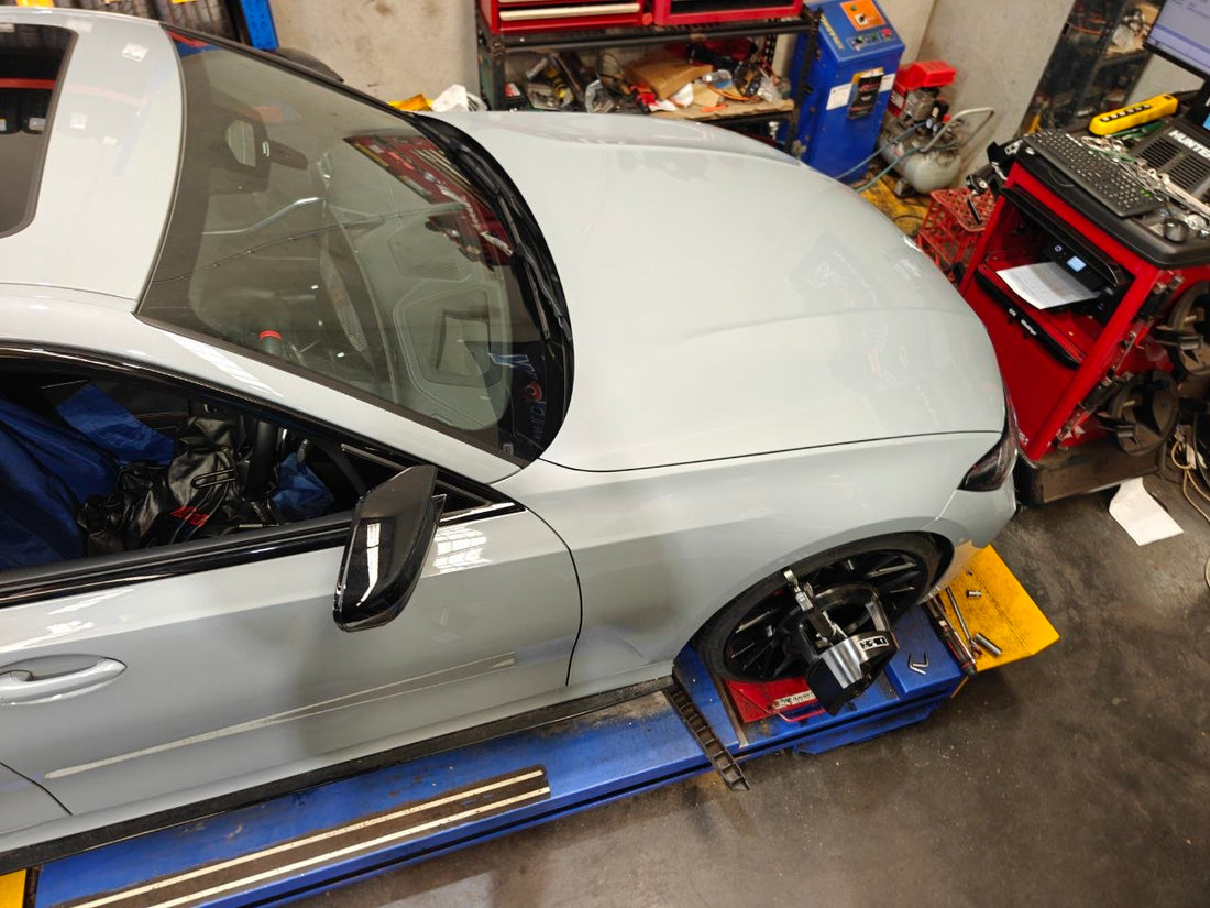 Hunter Alignment Check for BMW 3 Series G20 After New Wheels