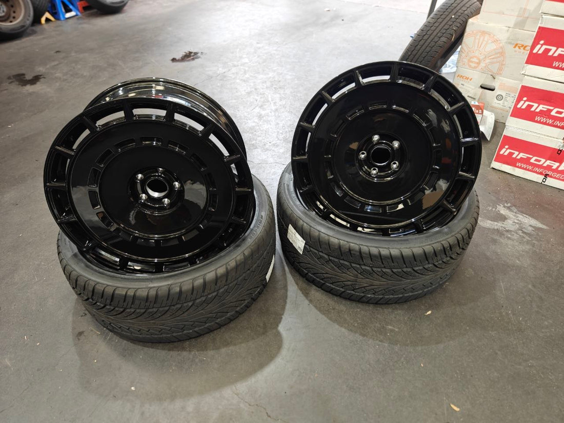 G63 295/35R24 Tyre Mounting Detail for 24x10.5 Wheels