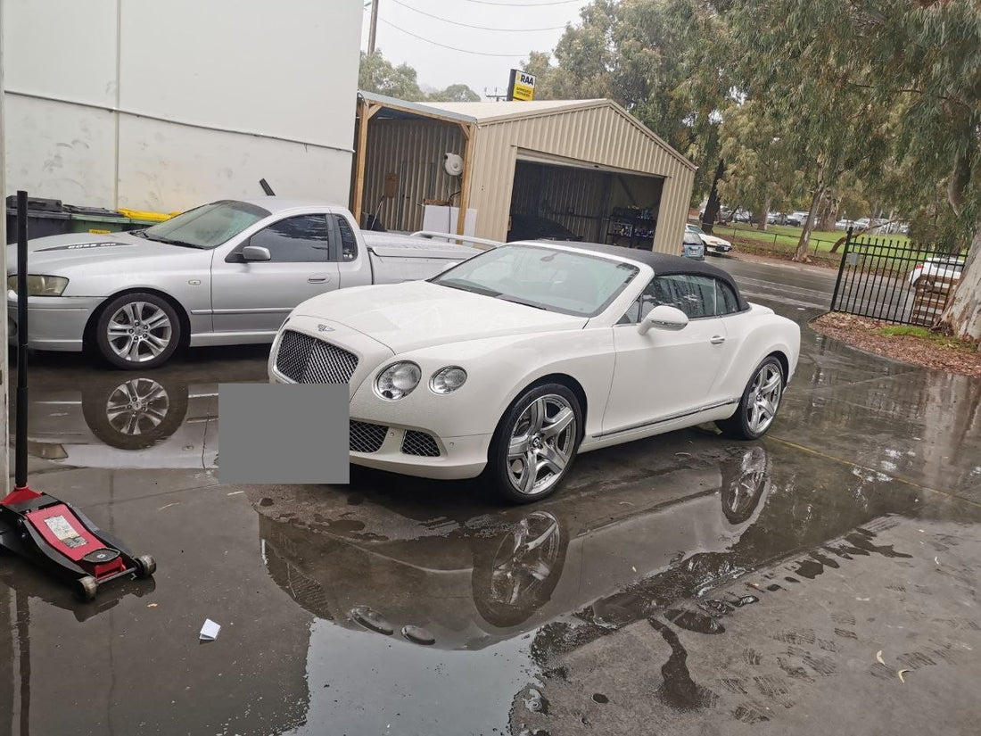 Bentley Continental GTC Continental Tyres and Wheel Alignment Adelaide