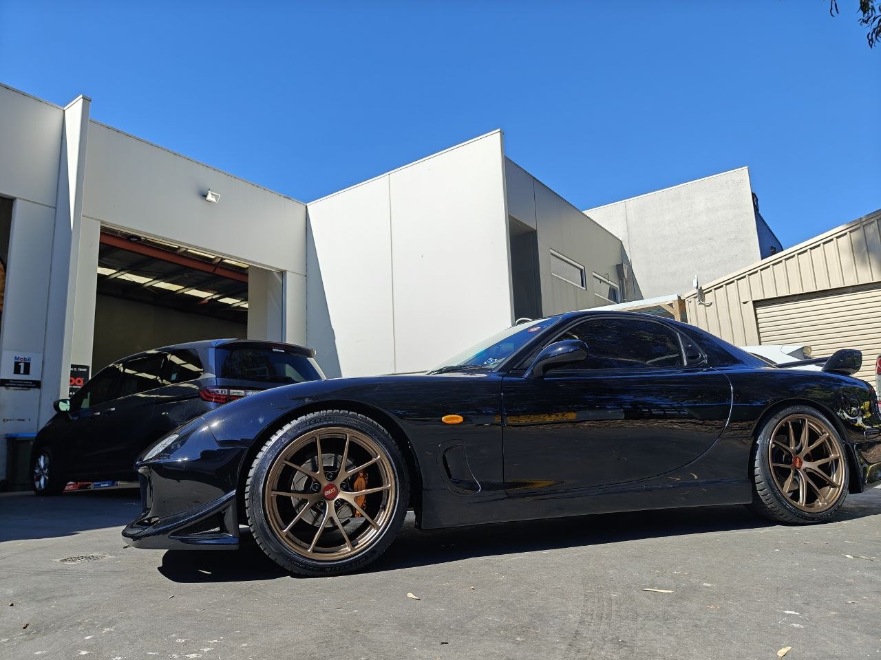 Mazda RX-7 FD Four-Wheel Alignment After BBS RIA Wheels Adelaide