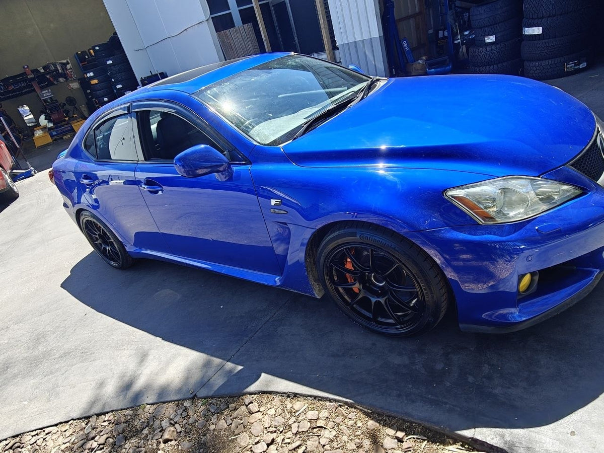 Lexus IS F WedsSport TC105X and Continental MC7 Fitment Adelaide