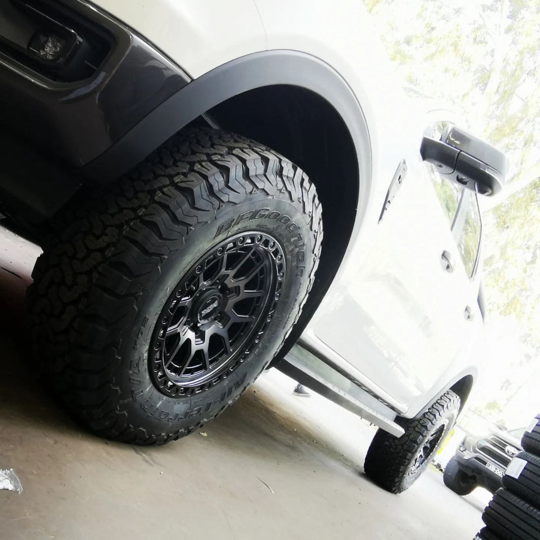 Ford Ranger Raptor Lenso Wheels and BFGoodrich KO2 Tyres Adelaide
