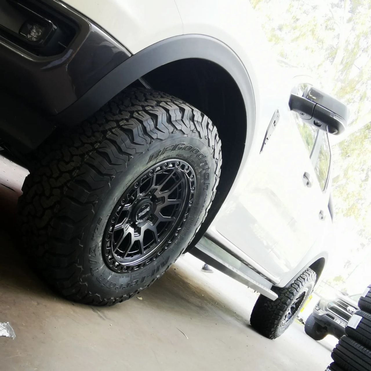 Ford Ranger Raptor Lenso Wheels and BFGoodrich KO2 Tyres Adelaide