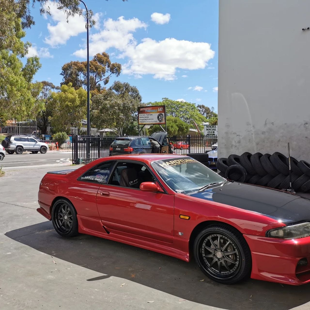 Nissan R33 Skyline Side Profile Winrun Tyre Fitment Adelaide