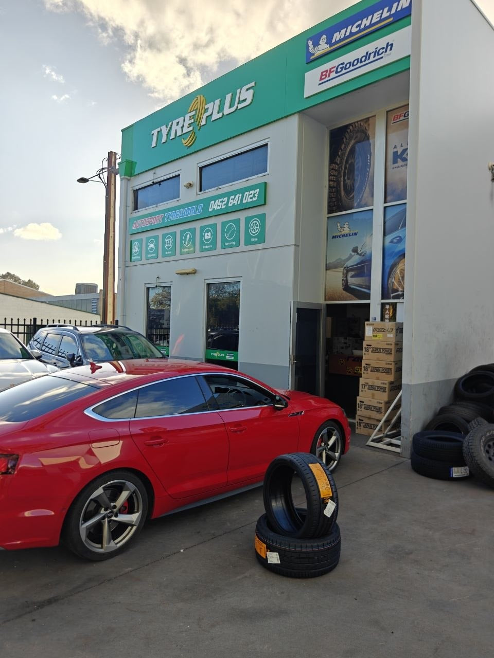 Audi S5 Tyre Replacement Magill with Continental MaxContact MC7