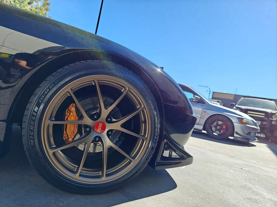 Mazda RX-7 FD Tyres Wheels Alignment Adelaide BBS PS5