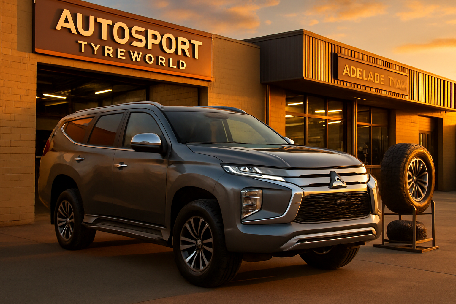 Mitsubishi Pajero Sport QG 2024-2026 Tyre Size Guide for Adelaide Drivers