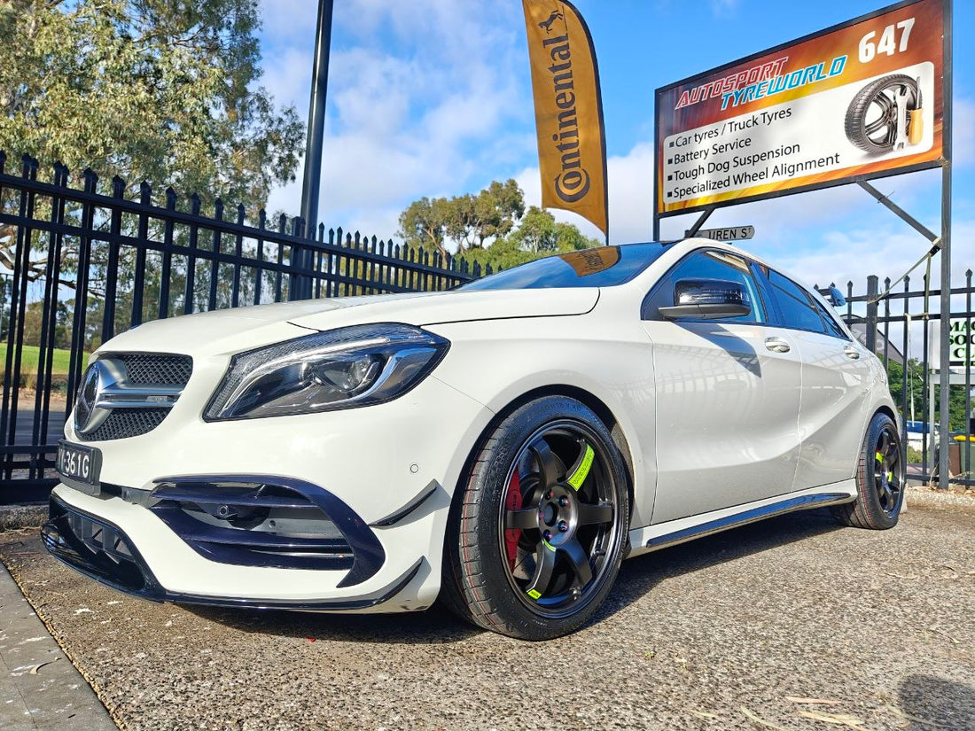 RAYS Volk Racing TE37SAGA SL M-Spec 18x8.5 +42 for Mercedes A45