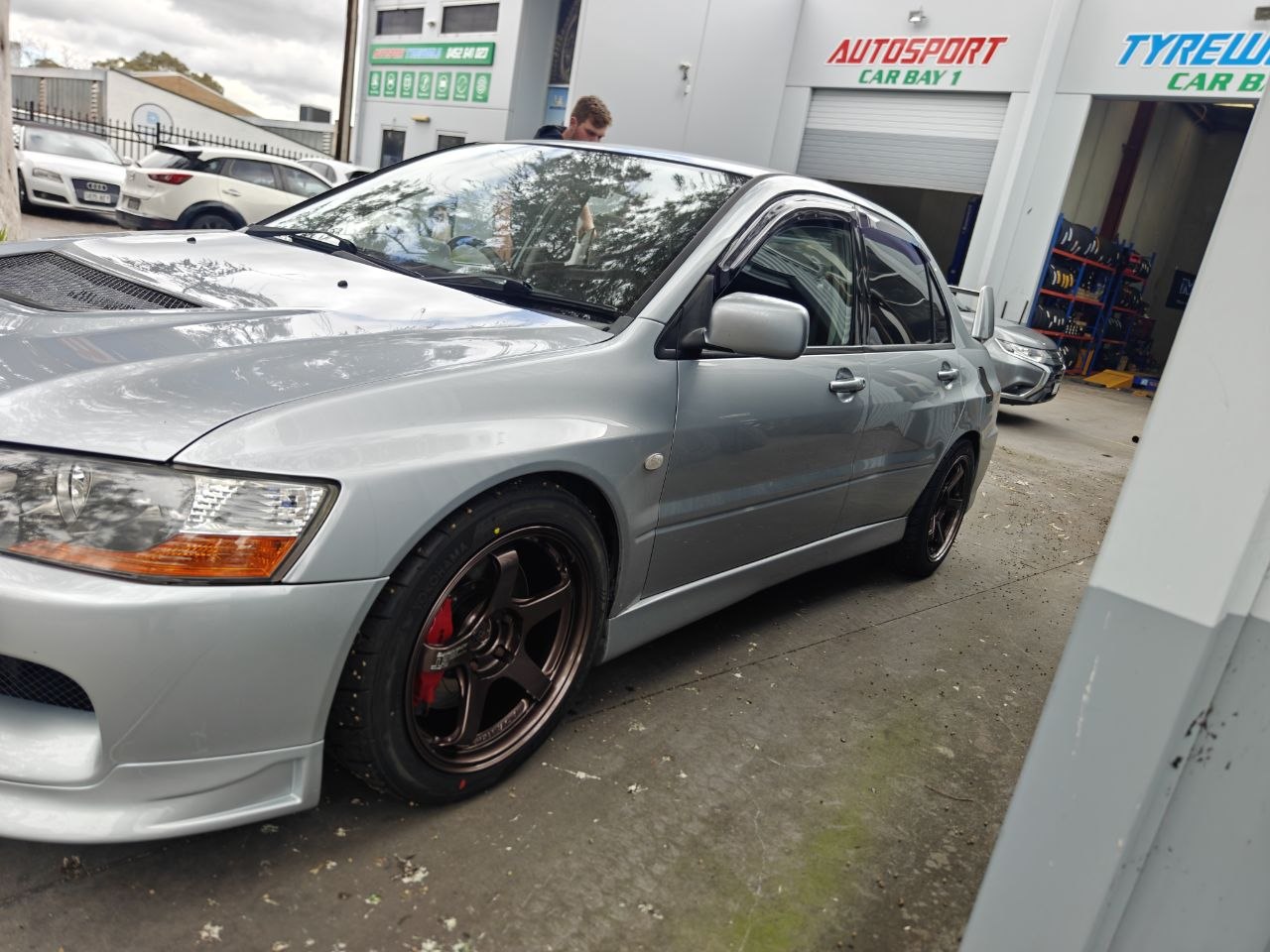 JDM EVO Build: Copper Bronze Advan GT Wheels and Yokohama AD09