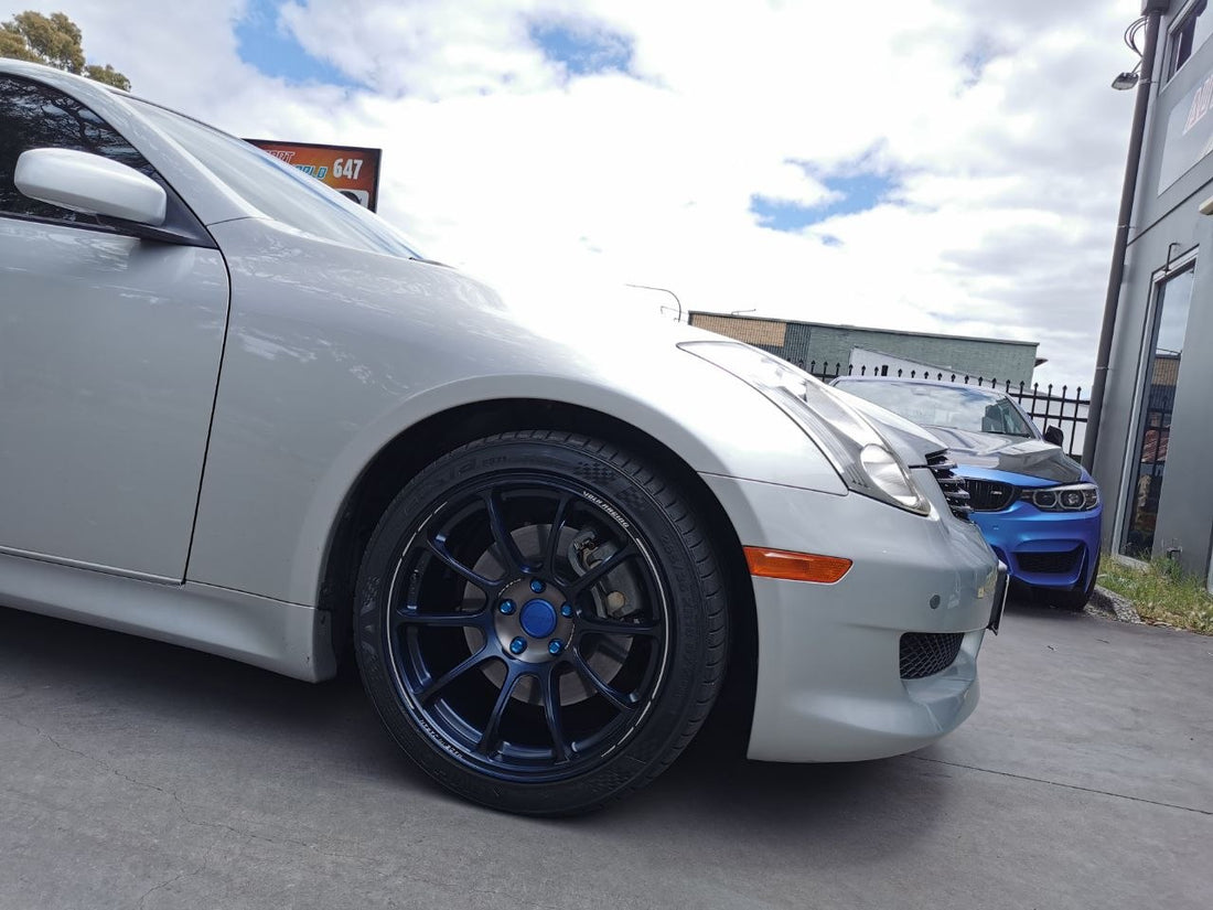 Rays Volk Racing ZE40 for Nissan Skyline 350GT Coupe