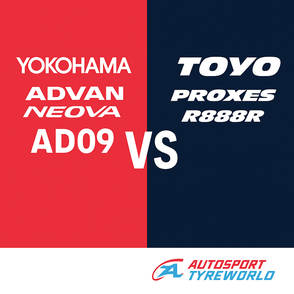 Yokohama AD09 vs Toyo Proxes R888R – Street & Track Tyre Comparison | Autosport Tyreworld