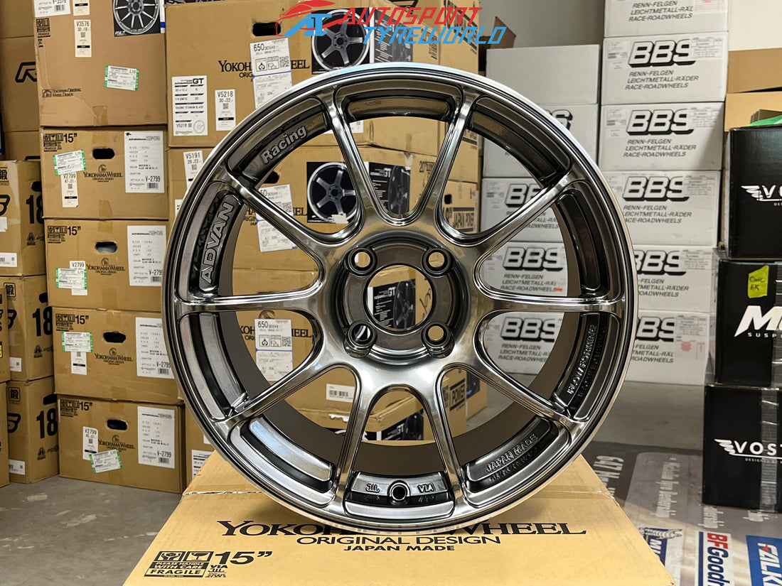 Advan Racing RZII - Racing Hyper Black and Ring (HBR) 15 inch in Adelaide, Product SEO Fitment and Wheel Guide