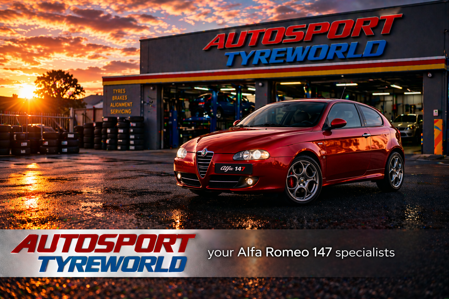 Alfa Romeo 147 Tyre Size Guide | Wheel Specs, Torque & Fitment Australia