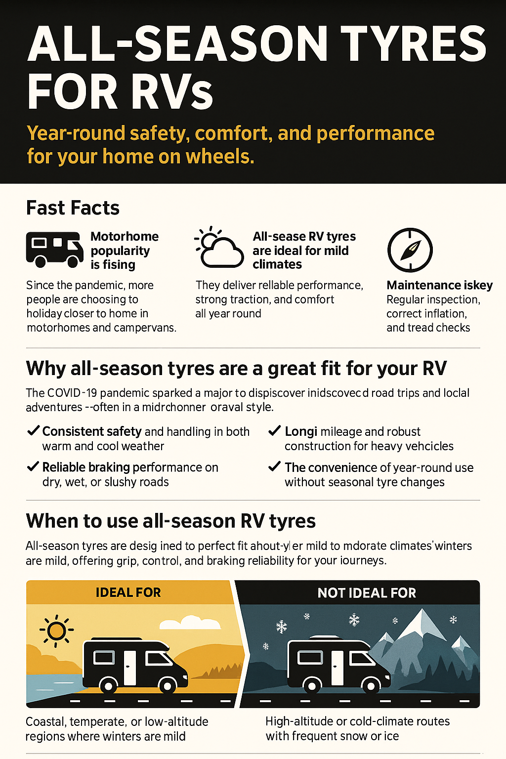 All-Season Tyres for RVs